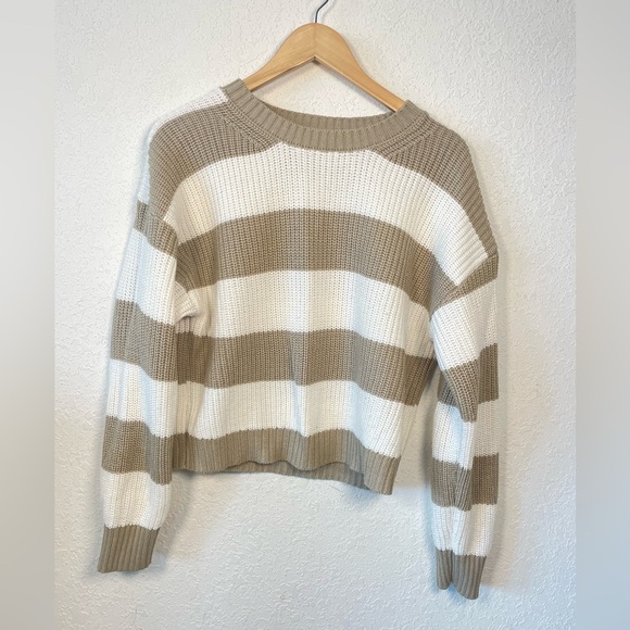 Garage Striped Knit Sweater - Size M - Picture 2 of 8